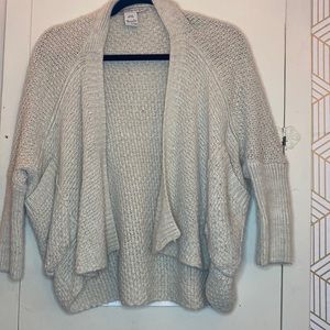 Cozy cream sweater cardigan